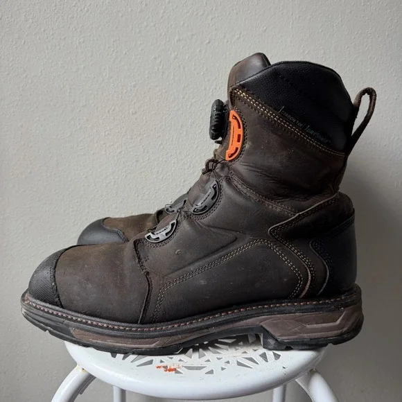 ARIAT Workhog XT 8 BOA Waterproof Carbon Toe Work Boot Mens 11.5D